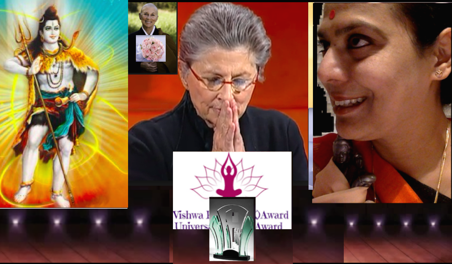 Joan Halifax Roshi – Founder Upaya Zen Center. Recipient Vishwa Kalyan Award. 2015 - Joan-Halifax-Roshi-Founder-Upaya-Zen-Center.-Recipient-Vishwa-Kalyaan-Award-2015